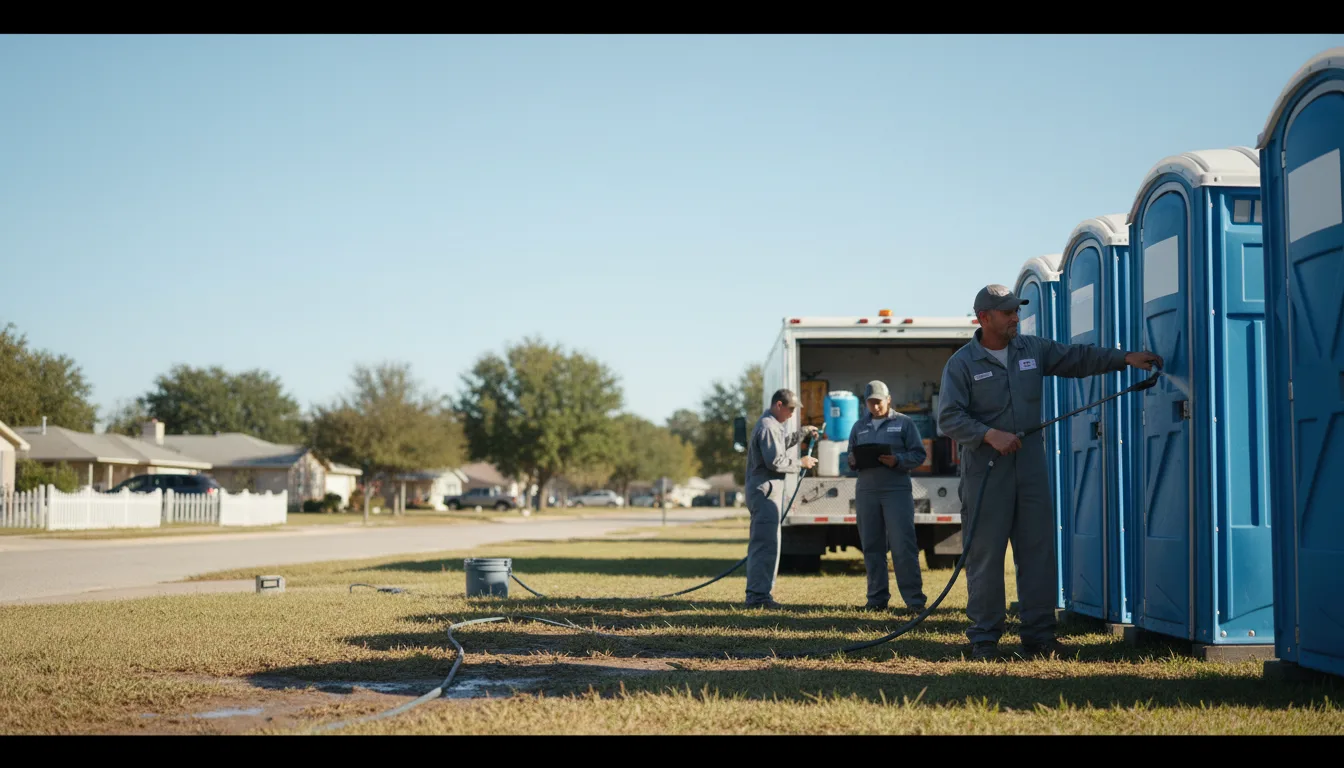 Long-Term Portable Toilet Rental in Woodburn, IA near me